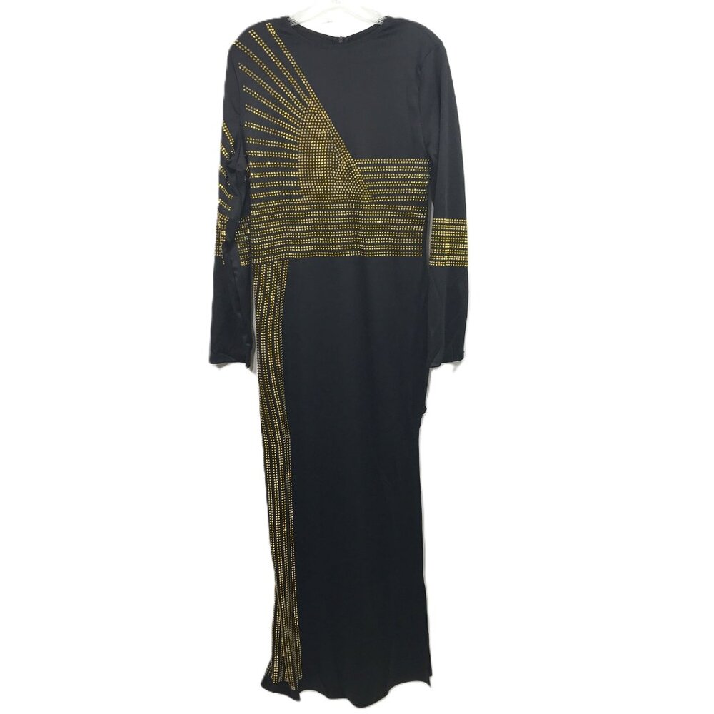 Rhinestone Formal Evening Party Dress XL - Picture 2 of 16